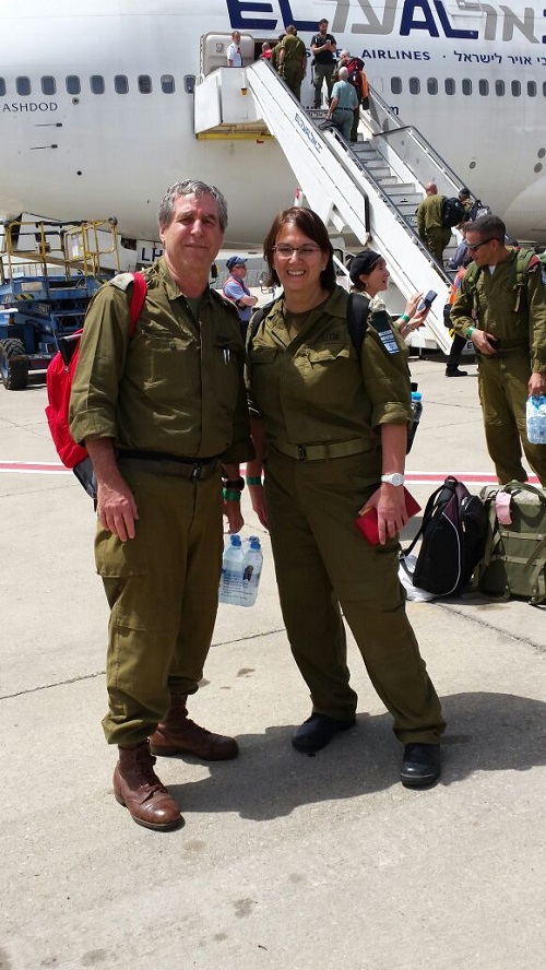 Prof. Eli Schwartz and Orna Sruya