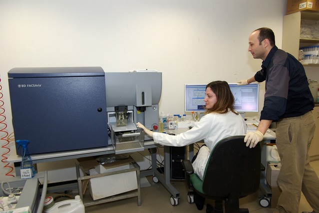 Flow cytometry and cell sorting