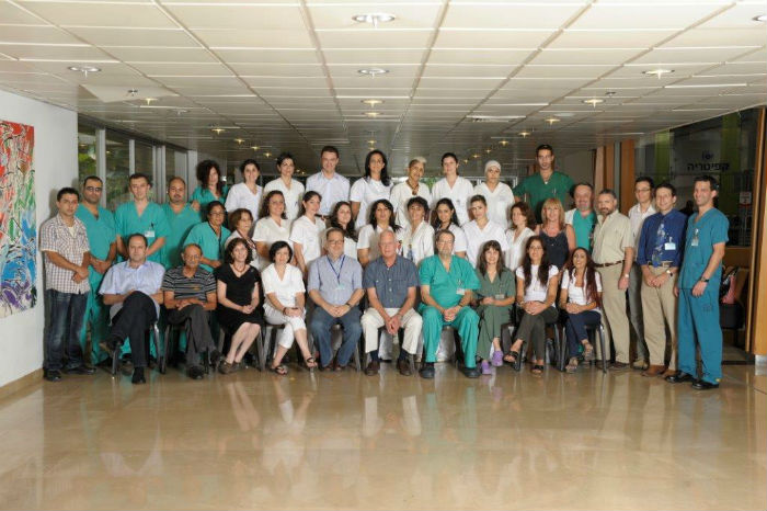 group picture of medical staff at surgery B 