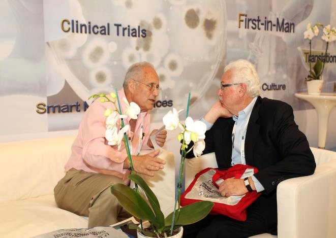 Prof Orenstein with Mr Berneman
